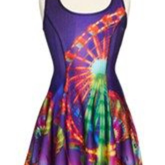 Zara Terez colorful carnival dress size 7/8 🎡 - Picture 1 of 7